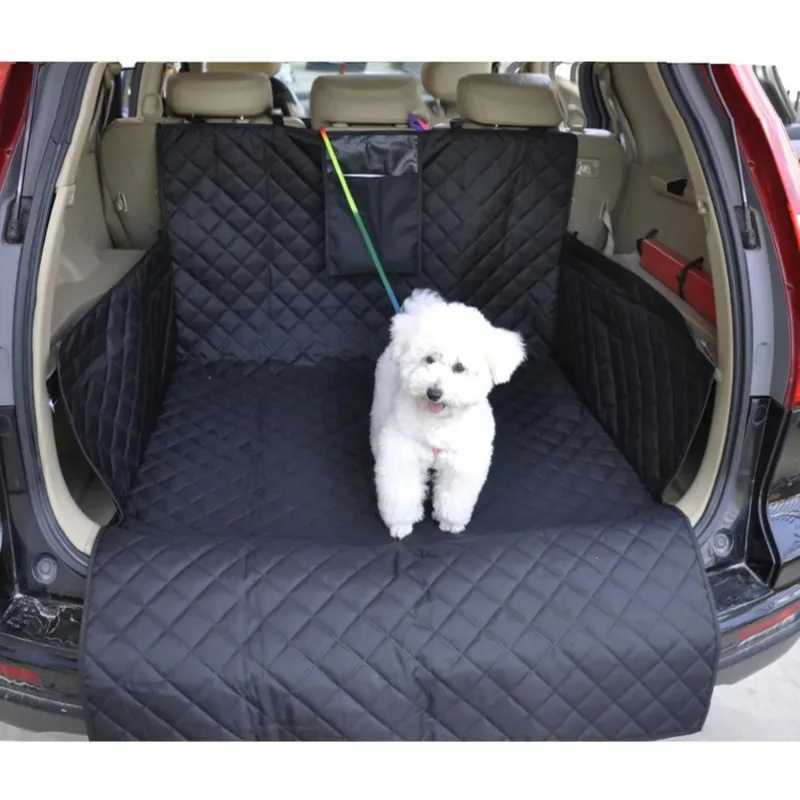 Dog Car Seat Covers Trunk Pet Mat Suitable for Tesla Model Y Dog Seat Cover Fabric Oxford Waterproof Mat Bed Internal Protection Accessories H250211