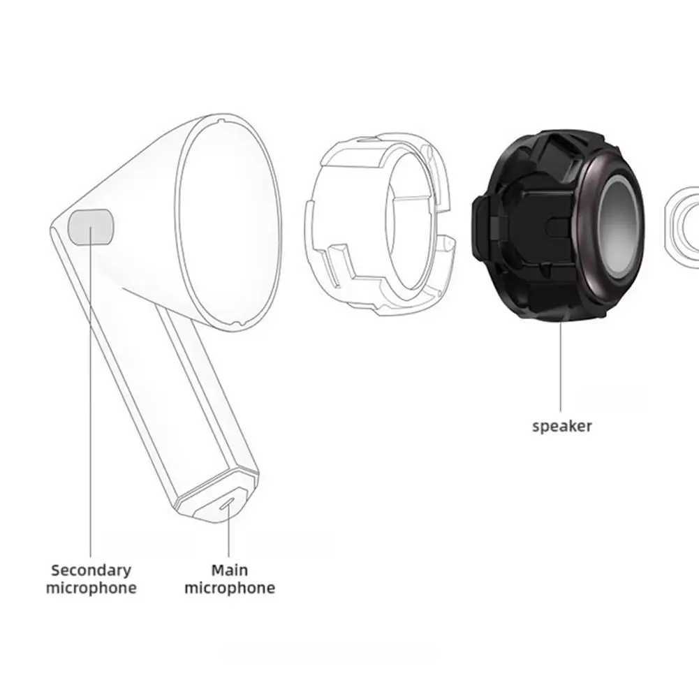 Headphones Earphones V16 Pro TWS Wireless Bluetooth earphones ANC Active Noise cancelling headset gaming sports headphones for Buds3 Pro Smartphone z2