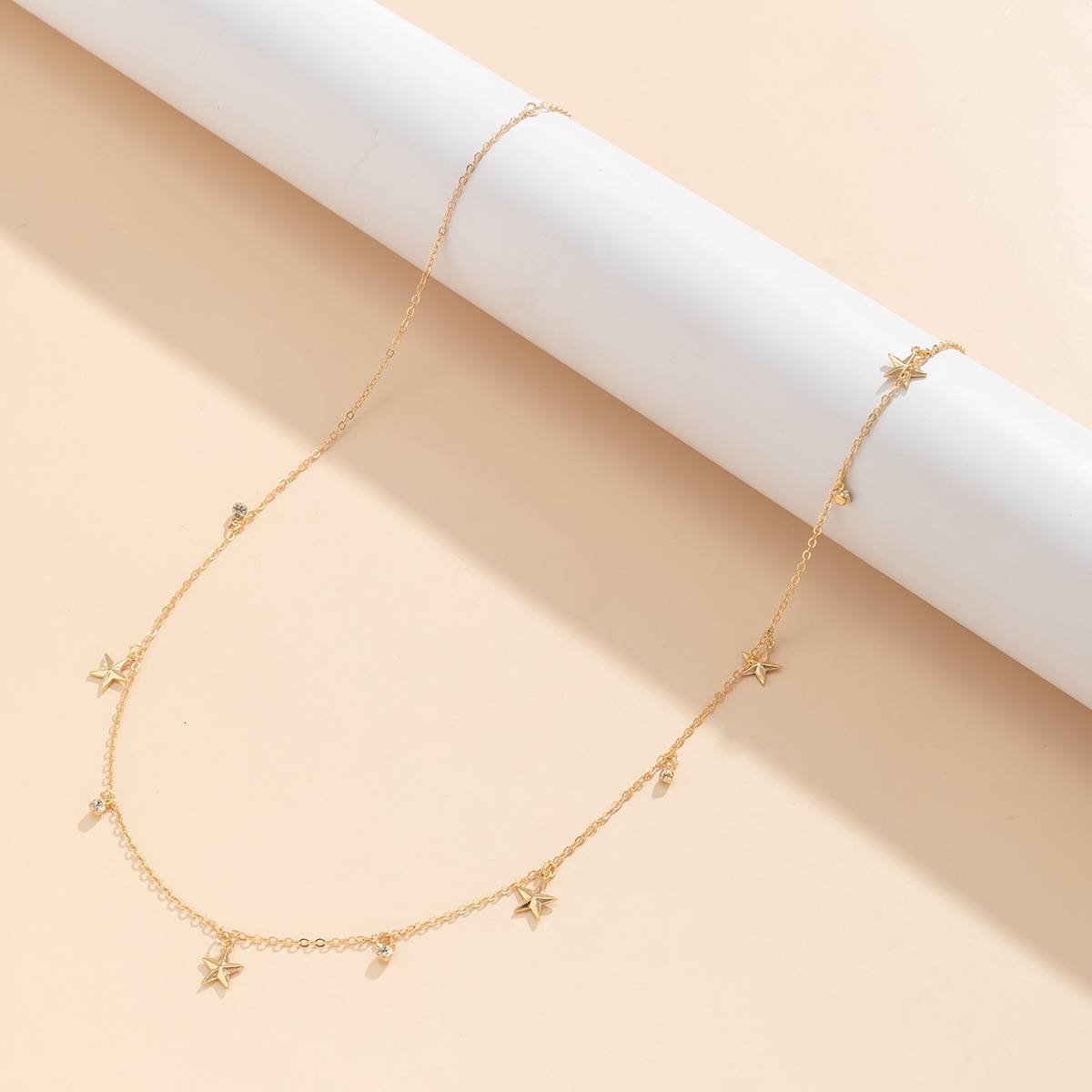 fashion Woman Single layer star tassel simple and versatile metal body sexy spicy girl style waist chain for women