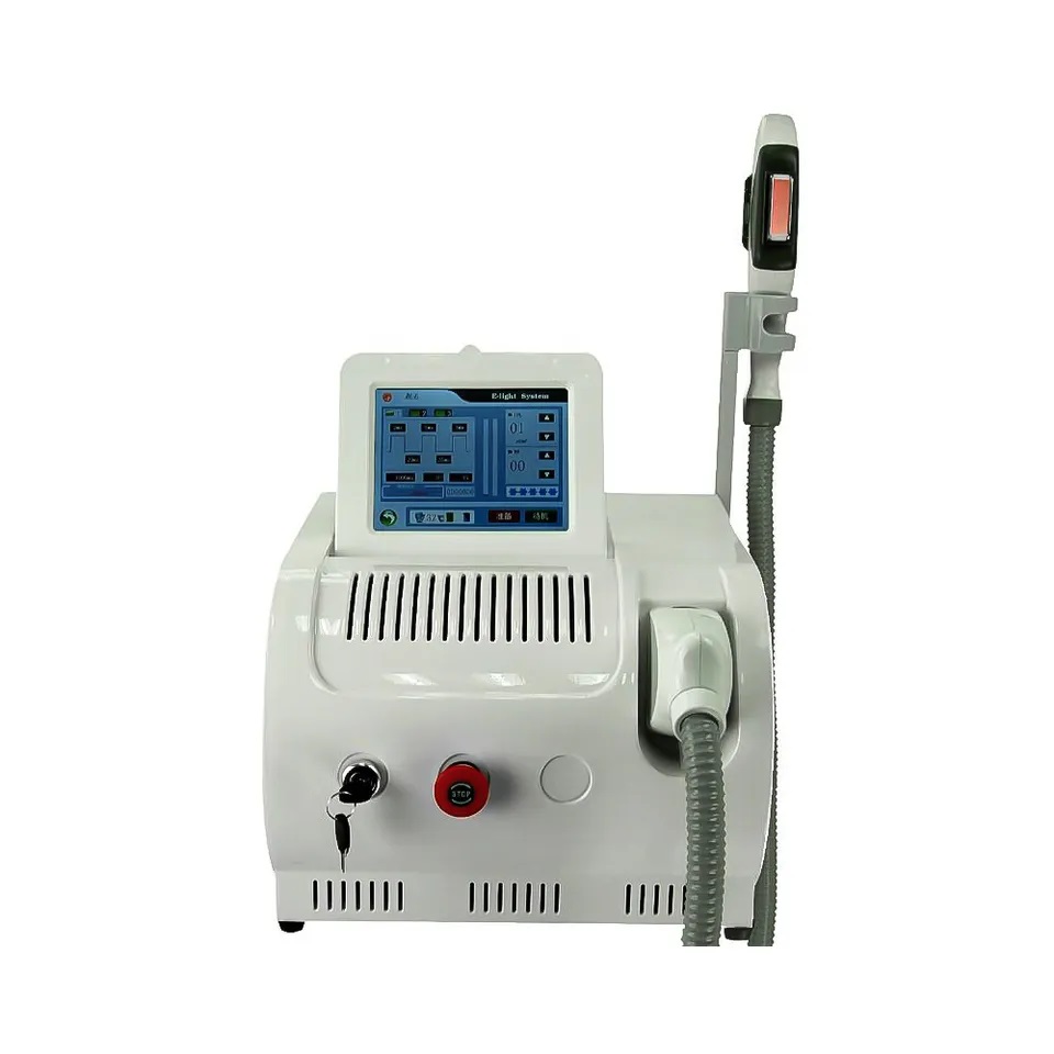 Portable OPT IPL Laser Hair Removal Machine -Skin Care Rejuvenation, Electrolysis Hair Removal Device for Professional Use, Painless Effective Hair Re