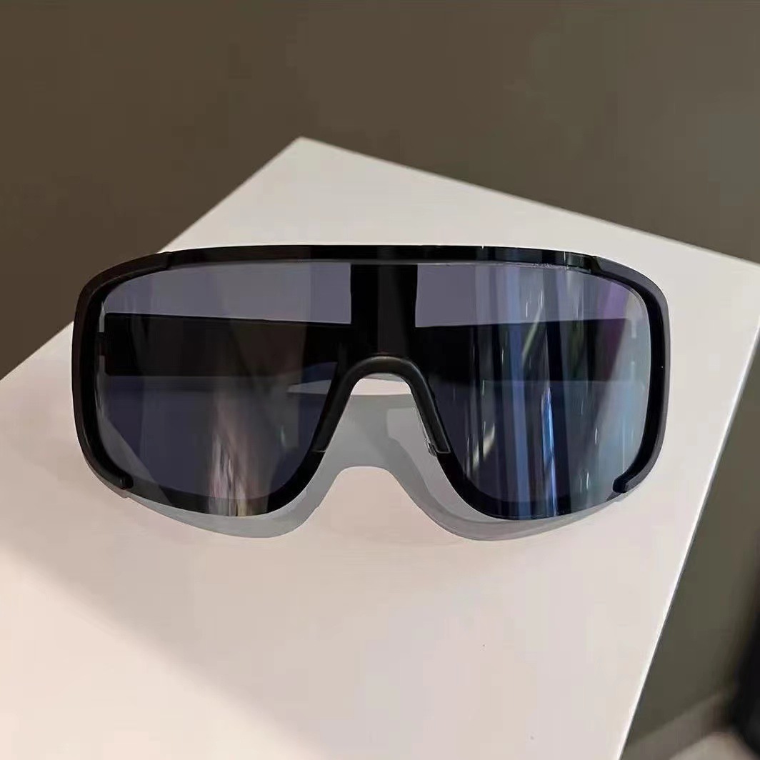 Large frame outdoor cycling sports sunglasses for men and women skiing and mountaineering windproof sunglasses for cycling and eye protection sunglass