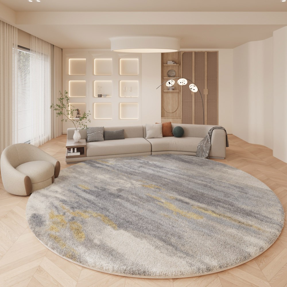 Round Carpet Ins Style Creative Living Room Bedroom Bedside Blanket Round Home Desk Swivel Chair Floor Mat