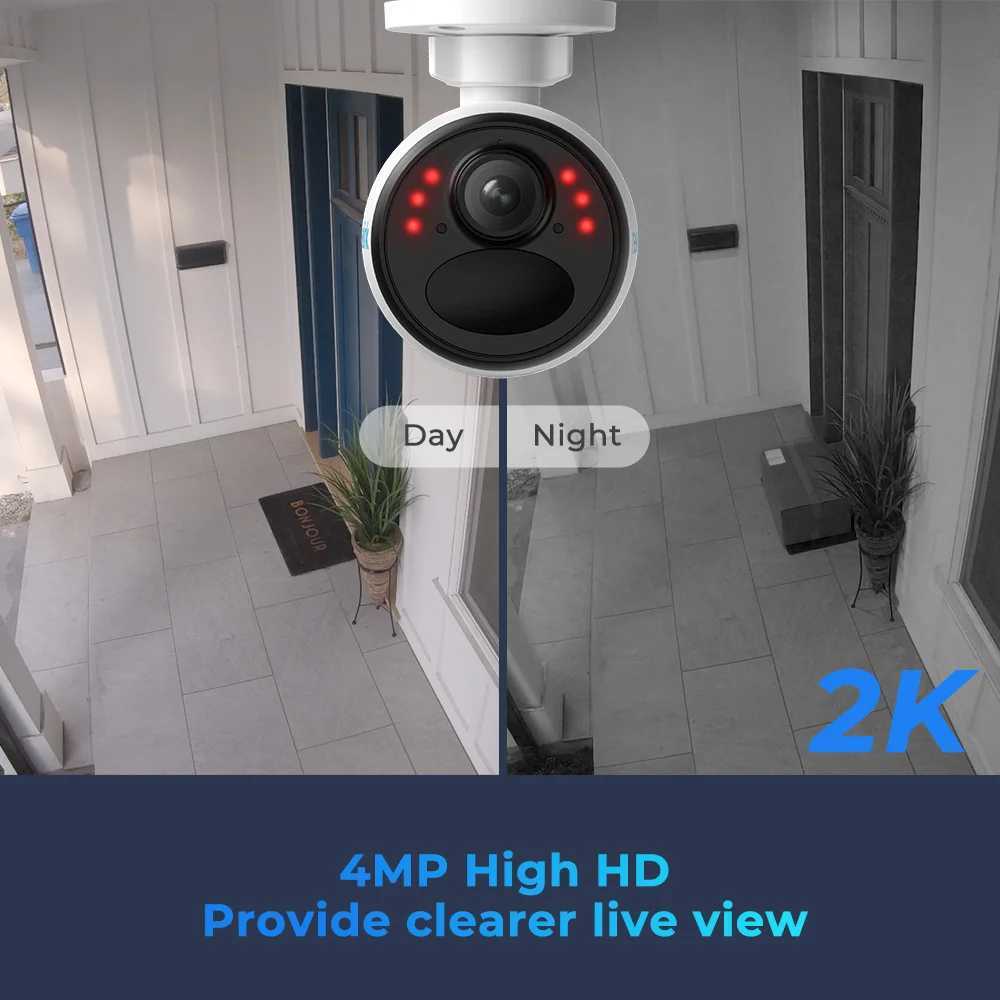Smart Home Security System Reolink GO series 4MP battery 4G Sim card network camera wild video surveillance IP camera LTE human car detection safety c