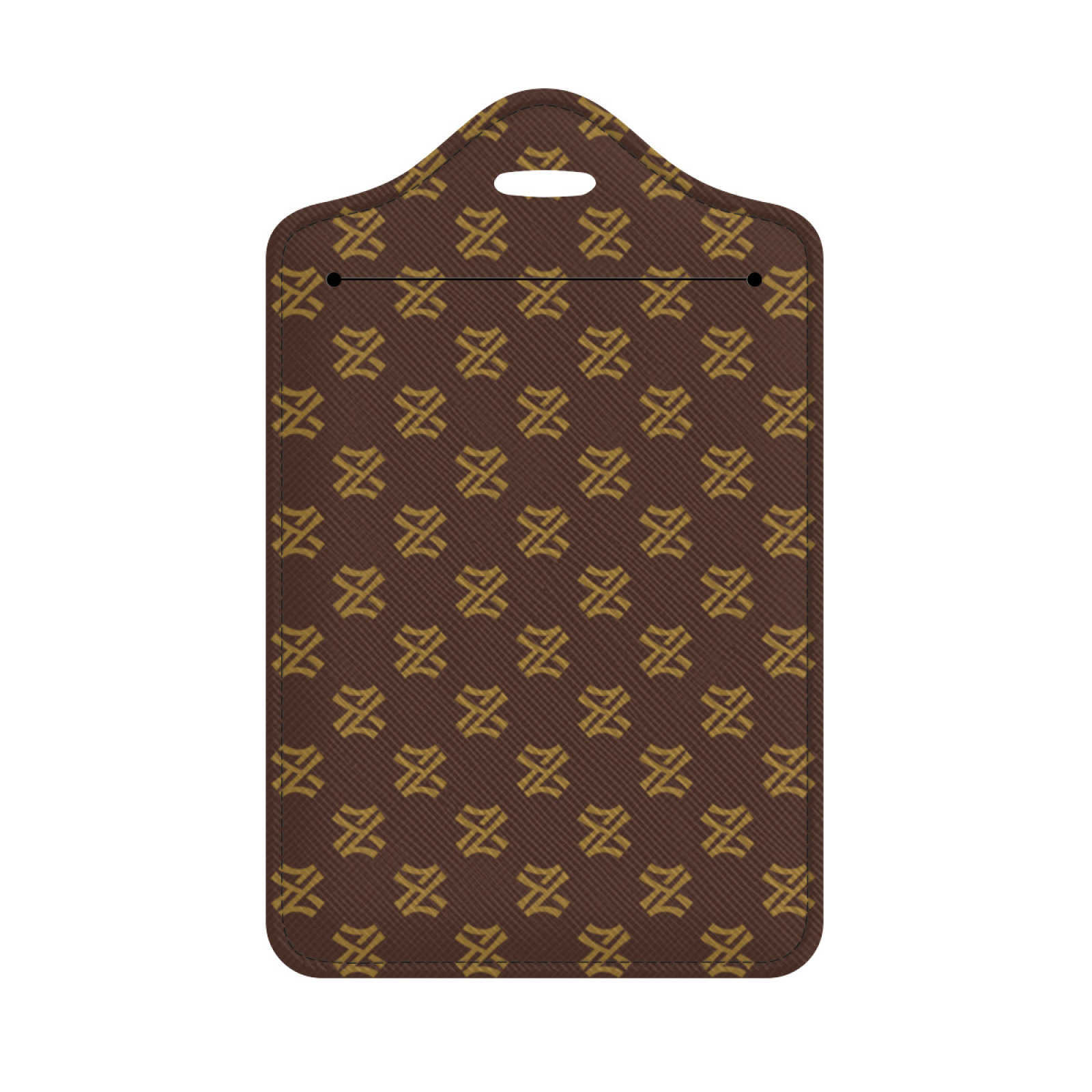 NXY Cross Pattern PU Leather Luggage Tag Suitcase Luggage Label Baggage Boarding Bag Tag Portable Name ID Address Holder Travel Accessories
