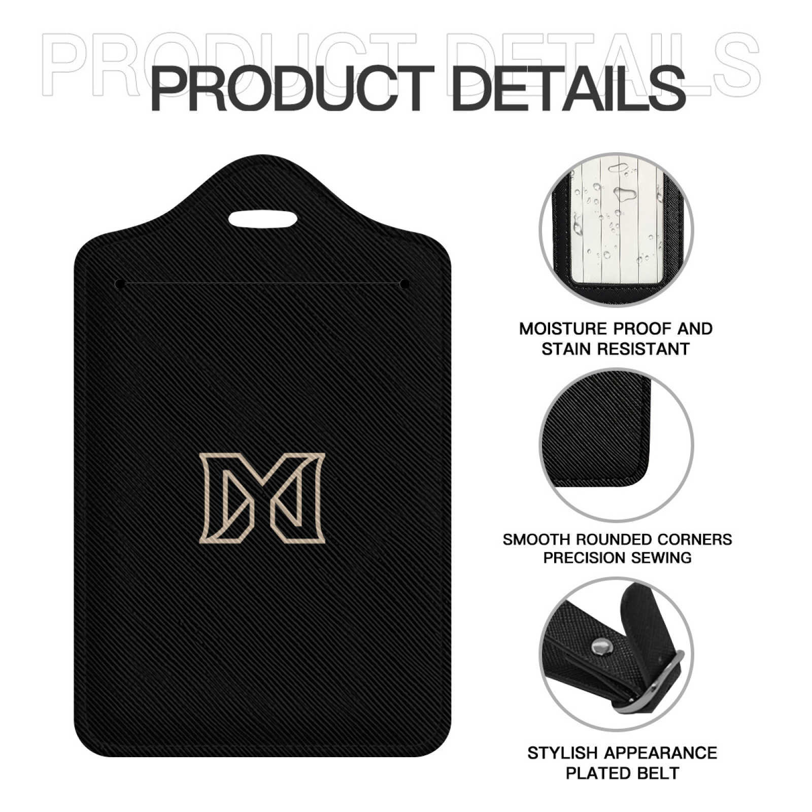 NXY New Solid Color Luggage Tag Suitcase ID Address Card Holder Cross Pattern PU Travel Boarding Bag Tags Essentials Portable Carrier Name Tag Pendent