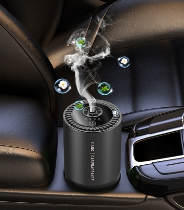 New Air Purifier Car mounted Aromatherapy Machine Durable Odor Removal Aromatherapy Accessories Car mounted Intelligent spray Aromatherapy Machine