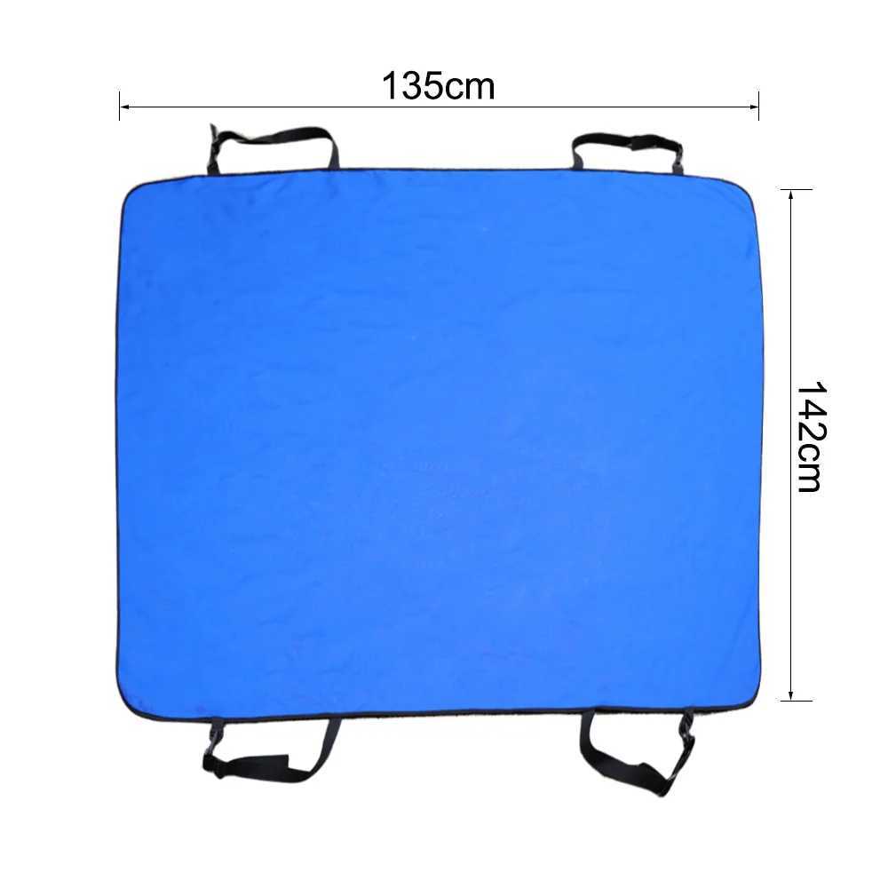 Dog Car Seat Covers Dog Carriers Waterproof Rear Back Pet Dog Car Seat Cover Mats Hammock Protector Travel Accessories Trunk Mat H250211