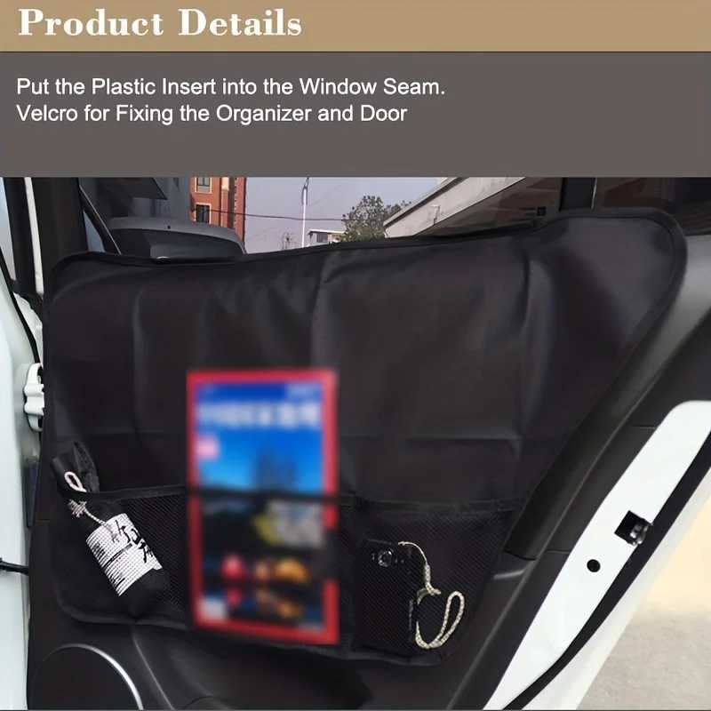 Dog Car Seat Covers Car pet mat side door anti scratch and anti kick Oxford cloth anti protection mat car pet supplies H250211