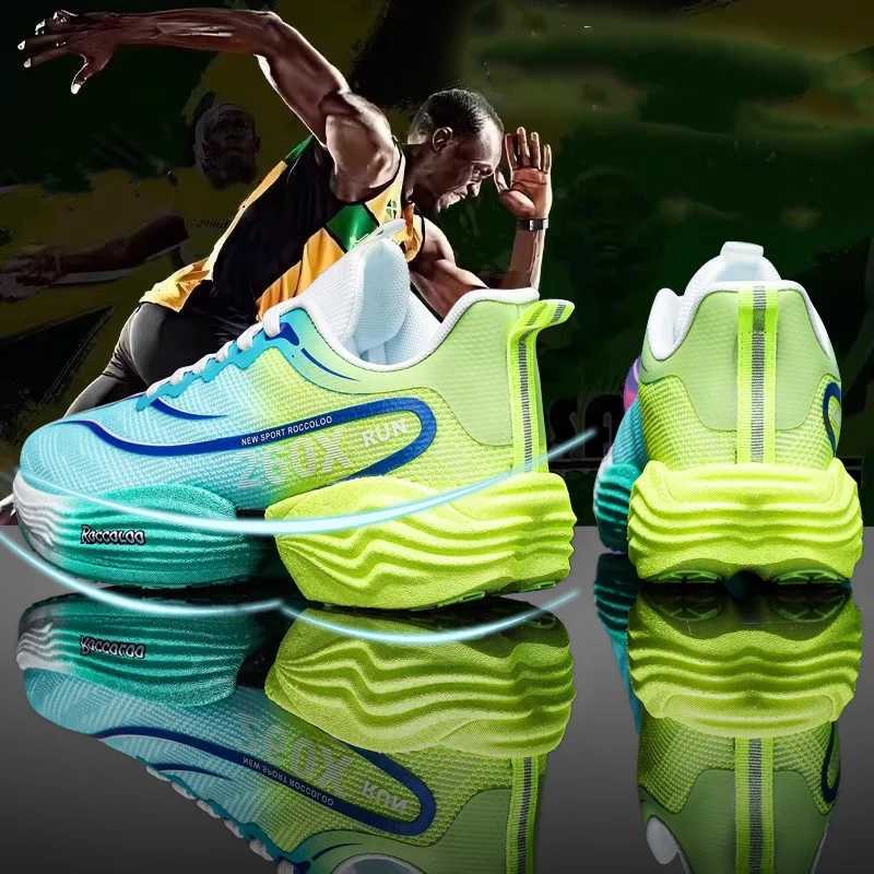 Air Cushion Tenis Mens Sports Running Shoes Marathon Carbon Plate Breathable Ultralight Womens Comfort Athletic Casual Sneakers Z250304