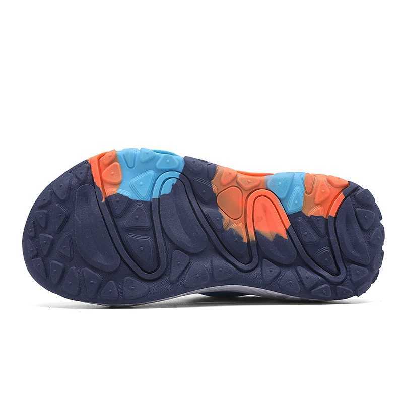 Sandals 2024 Summer Kid Sandals Shoes Children Rubber Student School Shoes Breathable Close Toe Boy Sport Sandals H250212 H250212