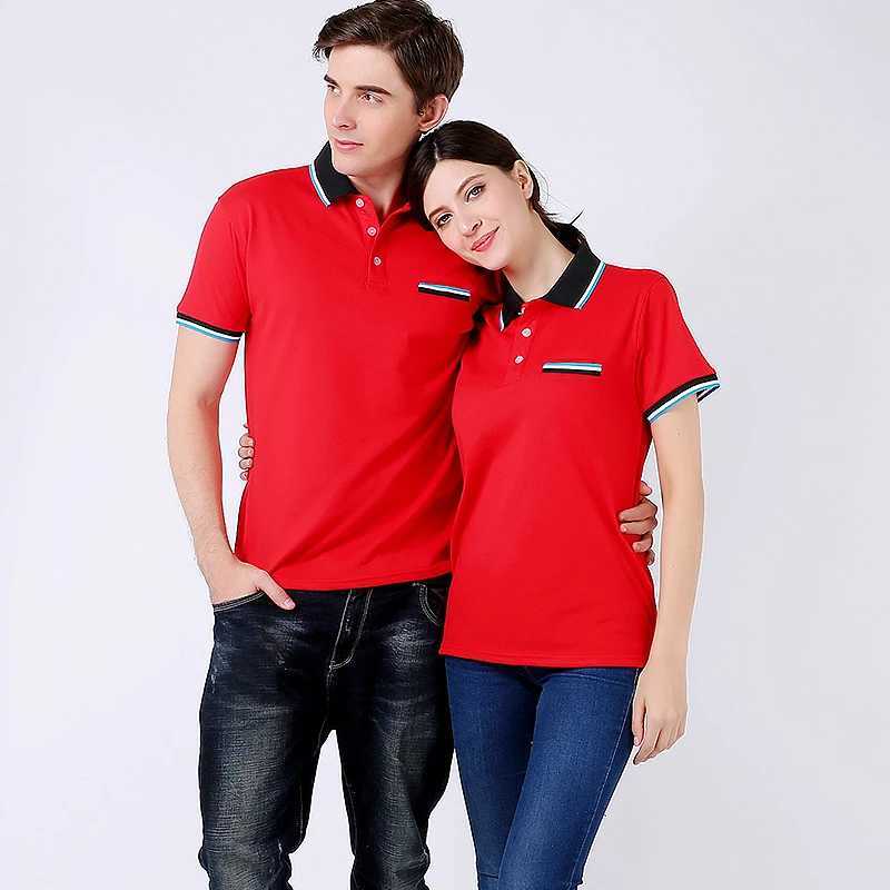 Summer Casual Men And Women Group Activity Pocket Short-Sleeved Polo Shirts Custom Embroidery Print Personalized Design X250213