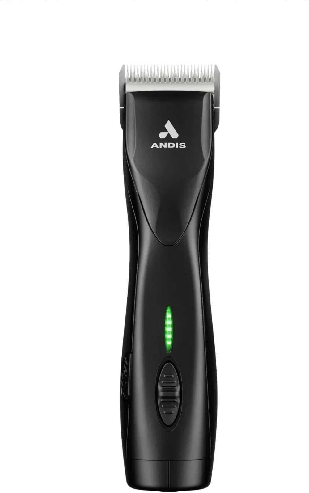 Others Dog Grooming Detachable Blade Clipper Cordless Animal Dog Grooming Removable Lithium Ion Battery Charge Light Black H250212