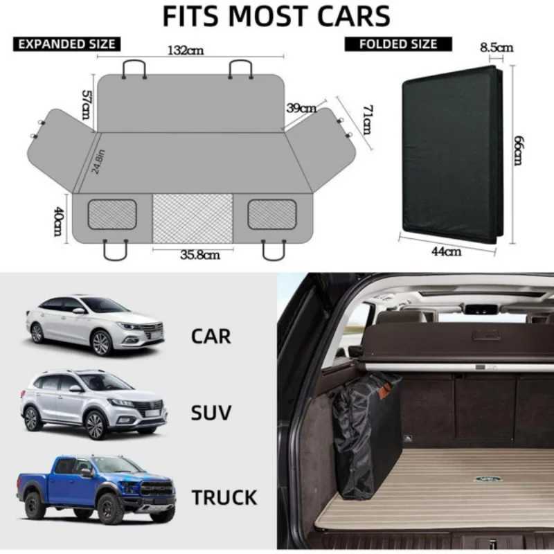 Dog Car Seat Covers Backseat Dog Car Seat Cover Hard Bottom Hard Bottom Car Seat Cover Hard Bottom Extender for Large Dogs Keep Car Clean H250211