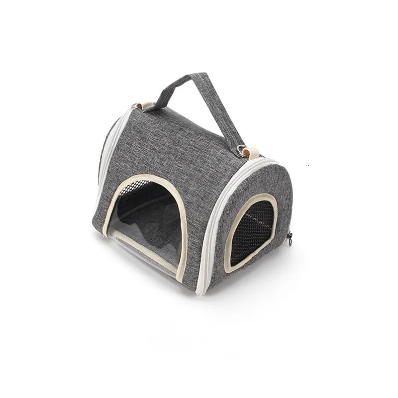 Pet Hamster Travel Bag Chinchilla Guinea Pig Bunny Breathable Cage Warm Soft Travel Walking Small Animal 250206
