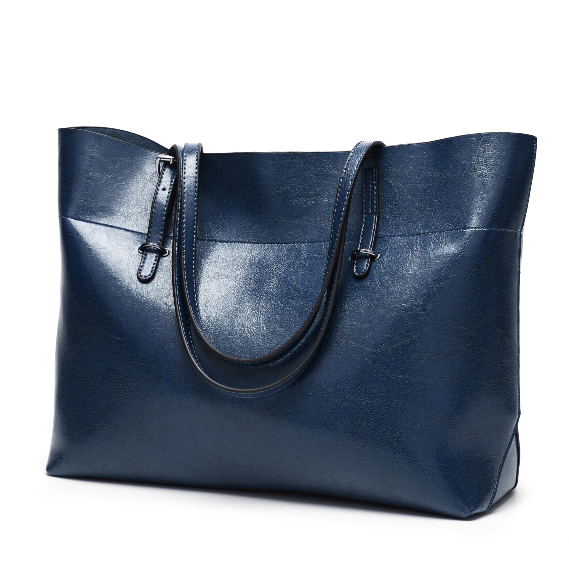 Business For Office Waterproof Leather Briefcase Women Big Handbags er Fashion Tote Bag 240904