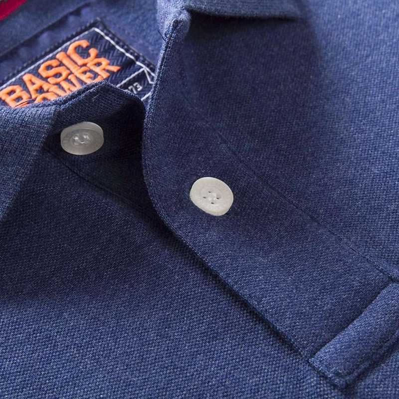 Summer mens polo shirt made of pure cotton short sleeved with embroidered letters and badges mens simple shirt size M-3XL BP6900 X250213