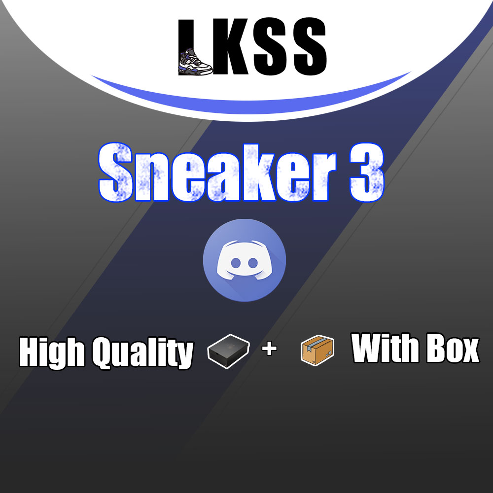 Dark Iris LKSS Jason Sneaker 3 High Quality Shoes for Man and Women
