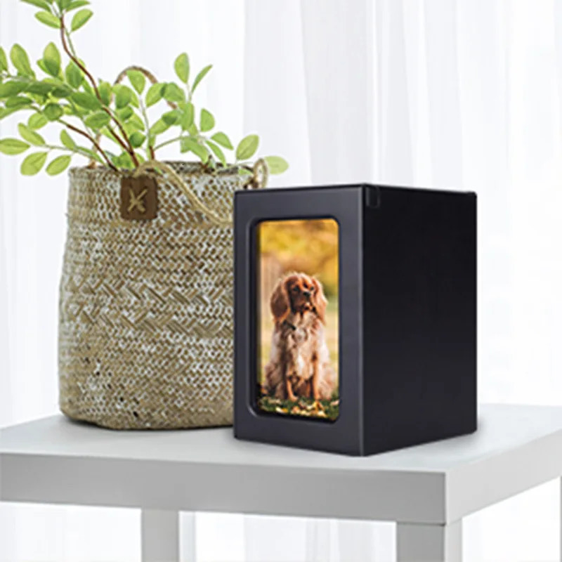 Solid Wooden Pet Urns Factory Sale Pet Urn Box Cat And Dog Urn Box With Custom Pet Po 250213