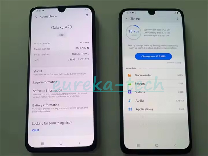 Guarantee Original Unlocked Genuine Galaxy A70 Smartphone Original Android Mobile Phone with GSM LTE CDMA refurbished Phone