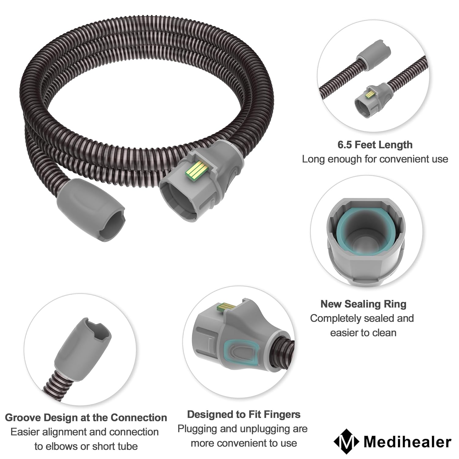 resmed Airsense 10 tubing - CPAP heated tube - Climateline air tubing - Compatible with Airsense 10 and Aircurve 10