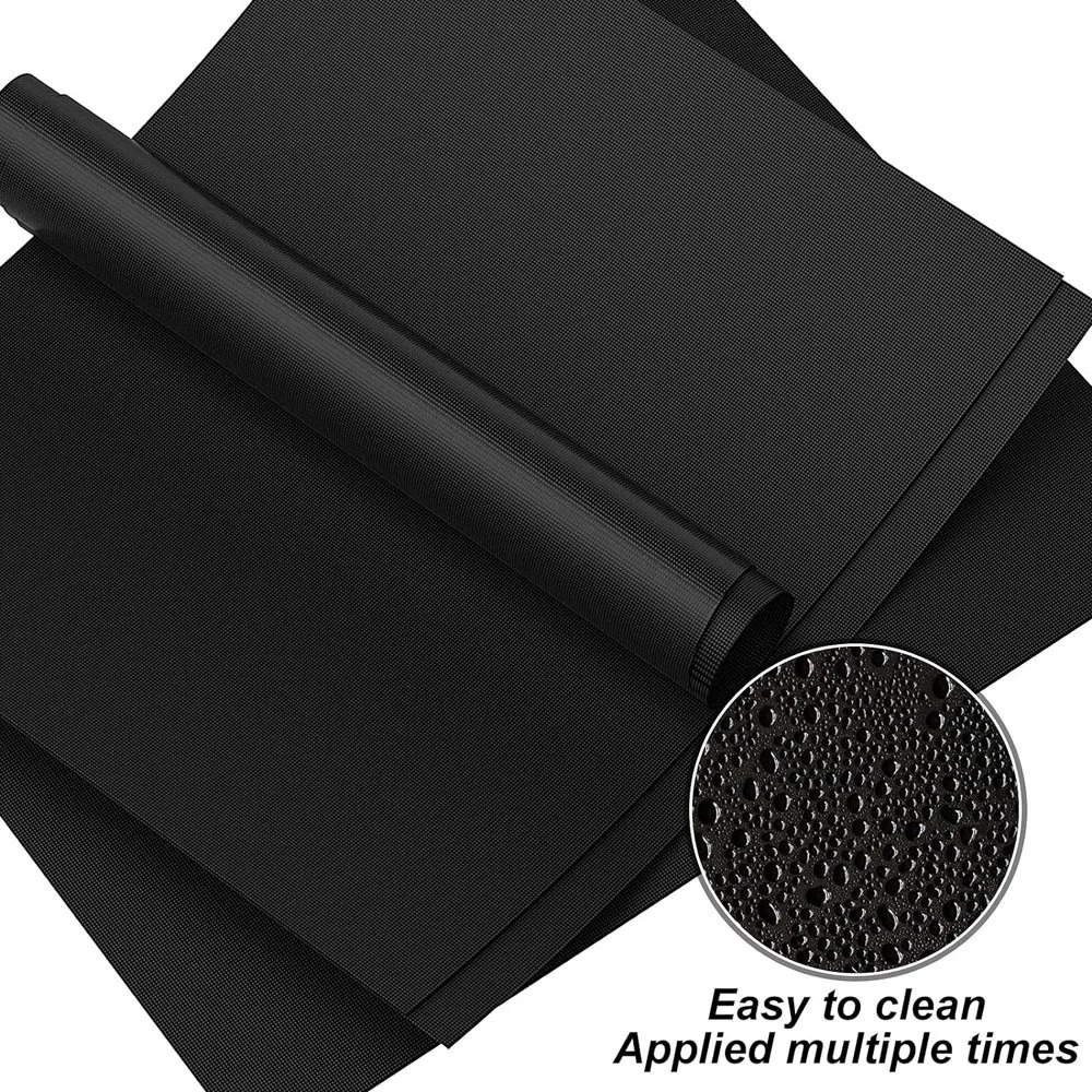 Oven Liners for Bottom of Electric Gas Oven Reusable Non-Stick Protector Mat Heat Resistant Grill Mats 33X40cm 250213