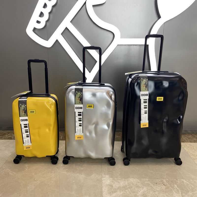 Suitcases Personalized trolley box Super light cute men's and women's luggage 20 inch universal wheel student luggage Q250213