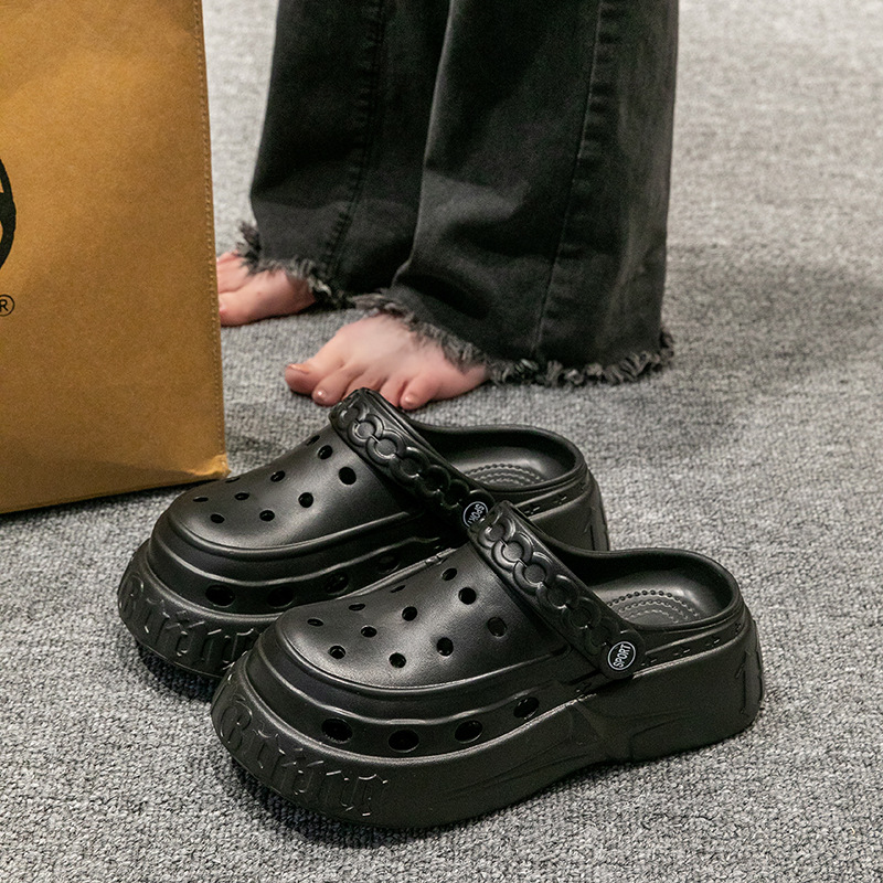 2025 new hot free shipping designer slippers for womens Thick soled EVA slippers khaki black white Summer new soft slippers