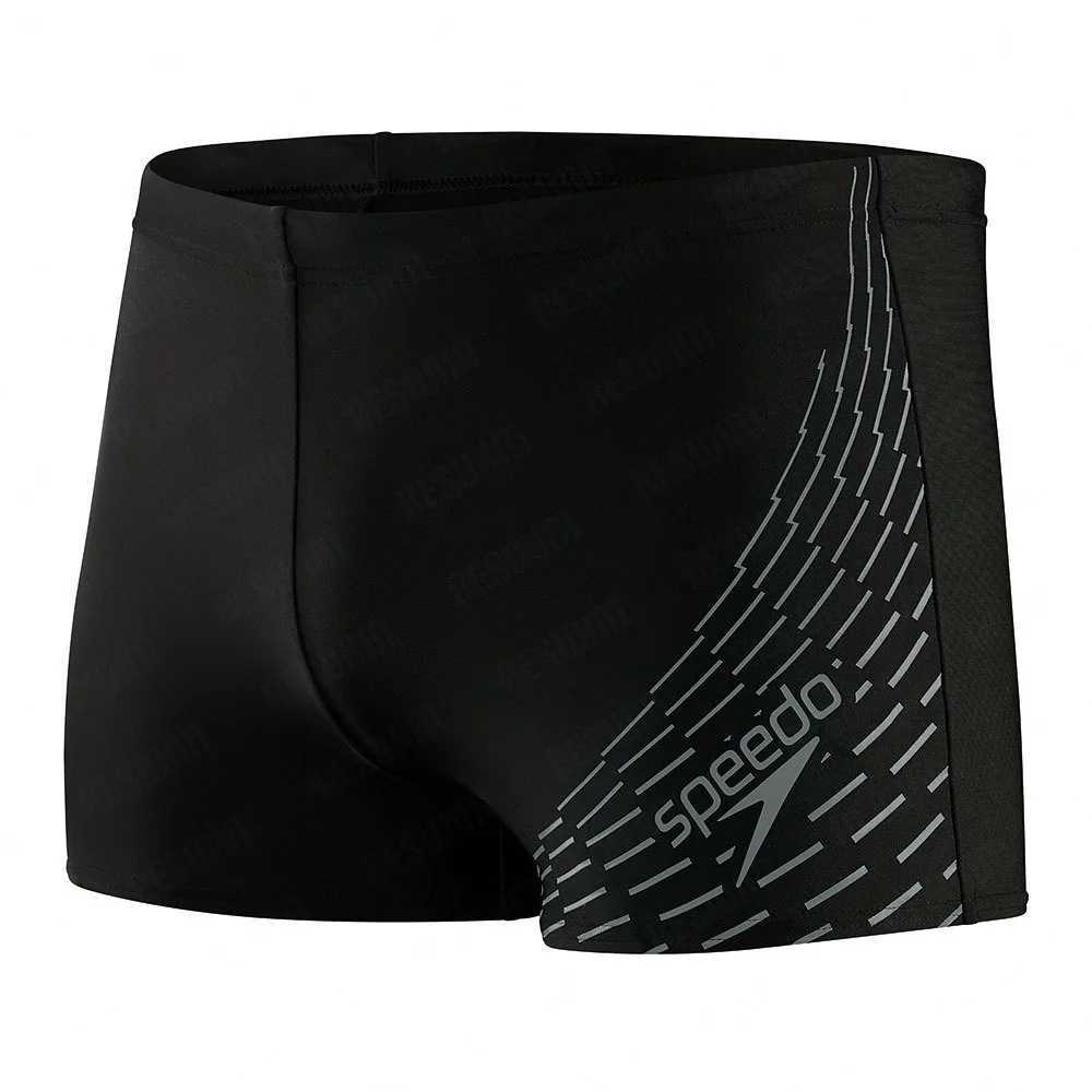 Summer Mens Beach Tights Swim Shorts Quick Dry Swimming Trunks Sports Swim Training Pants Running Surfing Jammer Lycra Swimsuit X250213