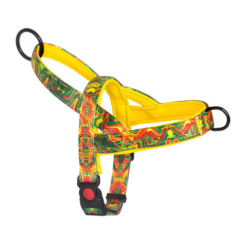 Dog Nylon Chest Strap, Traction Rope Tank Top, Soft Pads, Pet Walking Tank Top, Durable Strap, Suitable for Small and Medium sized Dog Supplies, Cat a