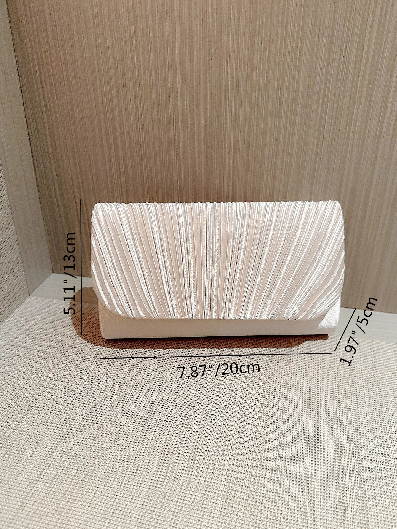 Womens Elegant Satin Evening Bag Pleated Clutch Wedding Purse Formal Tote Party Prom Clutch with Rhinestones for Wedding Bride 250120