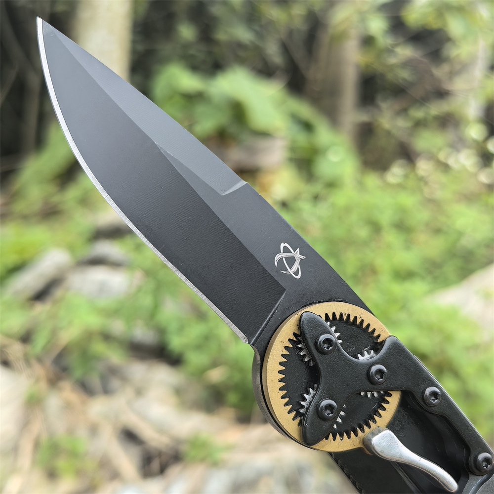 Newest MANTIS Gear Cutter Folding Knife Cr Mov Blade Aluminum Handle Easy To Carry Outdoor Hunting Hiking Pocket Tool Gift Knives