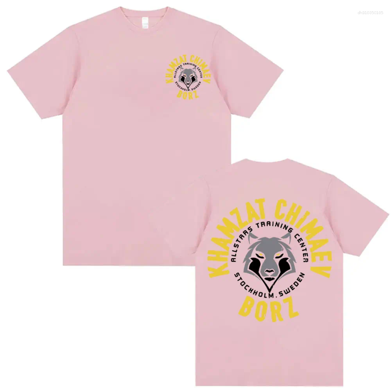 Men's T Shirts Limited Khamzat Chimaev Logo Graphic Clothing Fashion Gothic Oversized T-shirts Unisex Casual Cotton Shirt