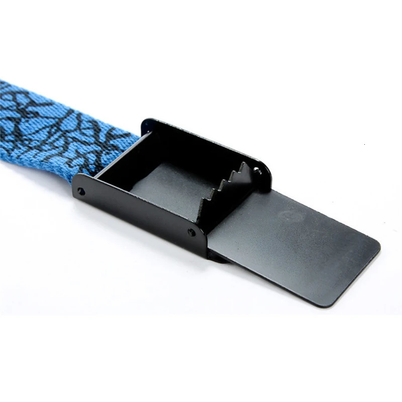 Fashion Pop Print Street Dance Graffiti Casual Mens and Womens Clothes Couple Canvas Belt 250114