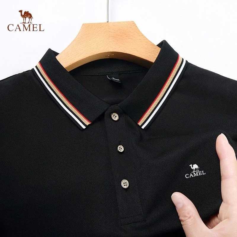 Summer new high-quality short sleeved polo shirt for men luxurious fashionable business casual comfortable breathable cool T-shirt top X250213