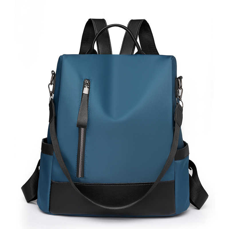 Oxford Cloth Backpack Lightweight Travel Bag New Anti Theft Womens Backpack Leisure Large Capacity Commuting Bag Women