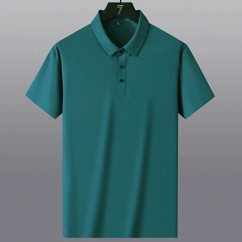 Plus Size Mens Polo Shirt for 140kg Fat Big and Tall Man Brands Mens Polo Shirt XXXXXXL 5XL 6XL 7XL 8XL Polo Homme New X250213