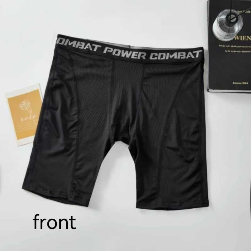 Men Bodybuilding Shorts Fitness Boxers Gym Knickers Male Muscle Alive Elastic Compression Tights Skinny Leggins HombreT250210