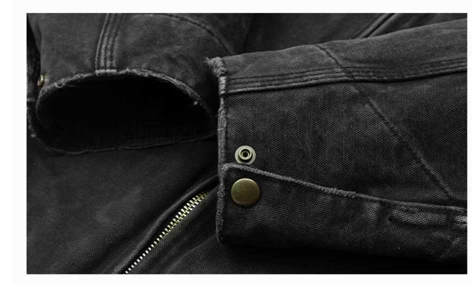 Maillard style men and women can wear jackets retro trend high-quality cotton loose spring and fall clothing Detroit cargo wear X250213