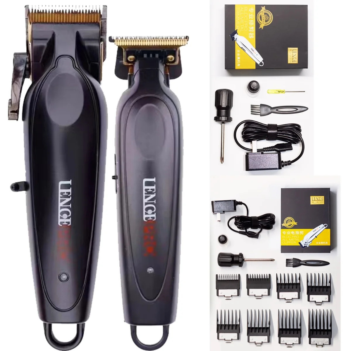 LENCE PRO Profesional Hair Clippers For Men All-Metal Haircut Finishing Machine Brushless Motor Hair Cutter 7200RPM Hair Trimmer 250210
