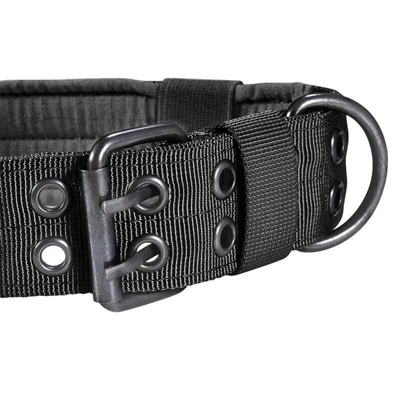 1pc Adjustable And Durable Nylon Tactical Pet Dog Collar Suitable For Medium And Large Dogs. 250213