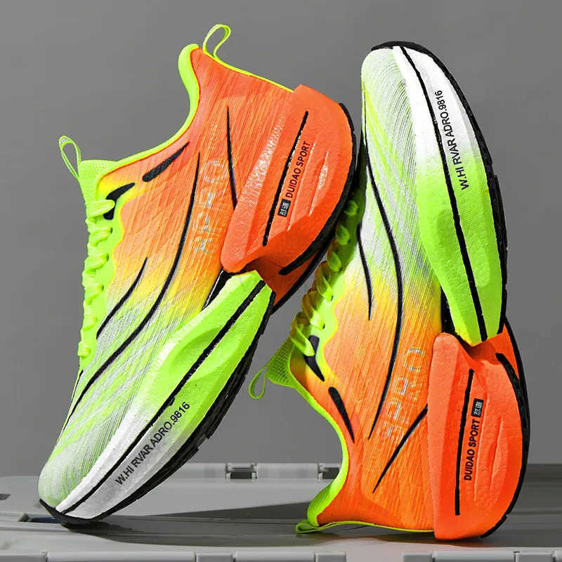 Marath Mens Sports Running Shoes Casual Carb Plate Breathable tralight Wens Cfort Athletic Sneakers Gym Tenis Traning Z250213