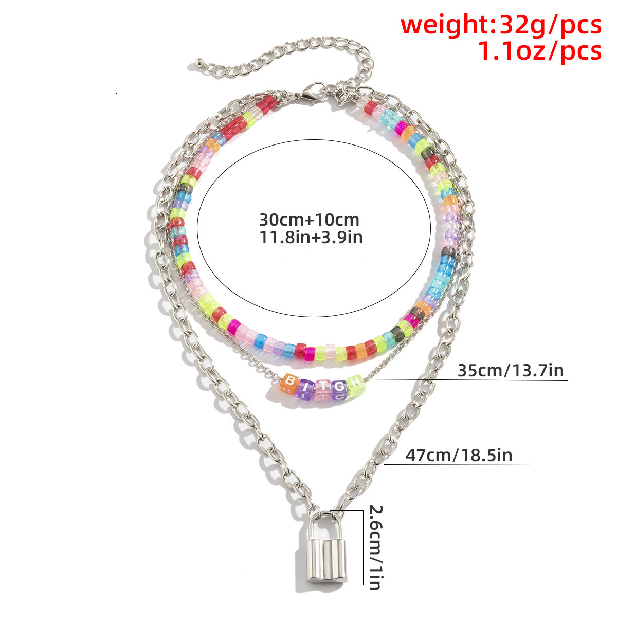 female Jewelry Handmade Beaded Soft Ceramic Smig Face Necklace with Personalized Simplicity, Star designer Rice Neckchain