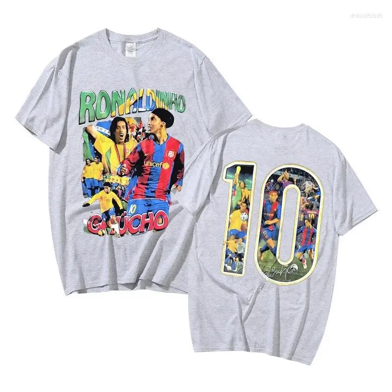 Men's T Shirts Limited Marino Morwood Ronaldinho Graphic Tshirt Man Fashion Streetwear Men Oversized Tees T-shirt Male Hip Hop Shirt