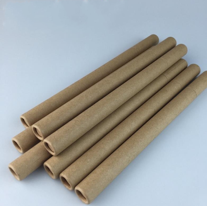 Packaging Boxes Kraft Paper Incense Tube Incense Barrel Small Storage Box for 10g 20g Joss Stick Convenient Carrying Papers perfume-tube ni268