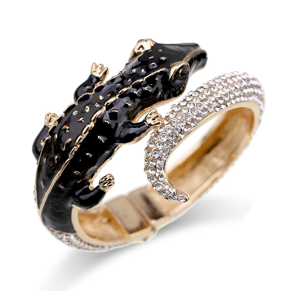 selling Fashion Cuff Bracelet Womens Gold Galvanized Declaration Animal Bracelet Direct BR-03126 250109