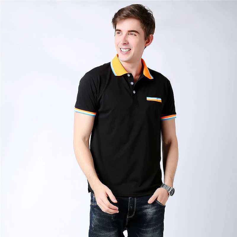 Summer Casual Men And Women Group Activity Pocket Short-Sleeved Polo Shirts Custom Embroidery Print Personalized Design X250213