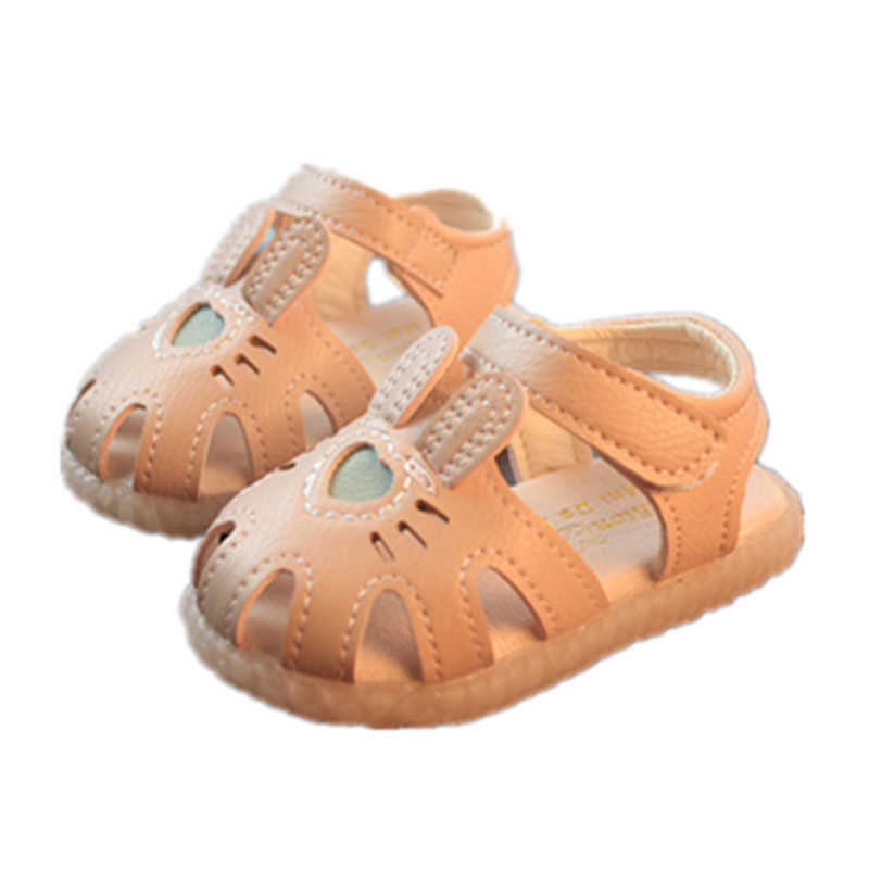 Sandals Love summer 0-1-2 year old girls sandals girls baby soft soled walking shoes Princess Shoes 3 childrens shoes H250212