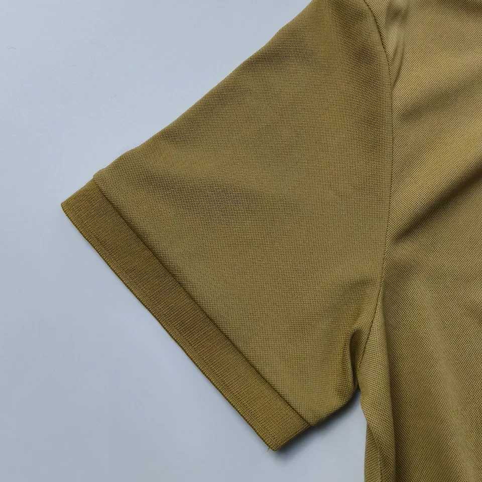 Summer New Polo Shirt Solid color letter embroidery Mens Breathable Shorts Sleeve Polo Men Tee Shirt Casual Top X250213