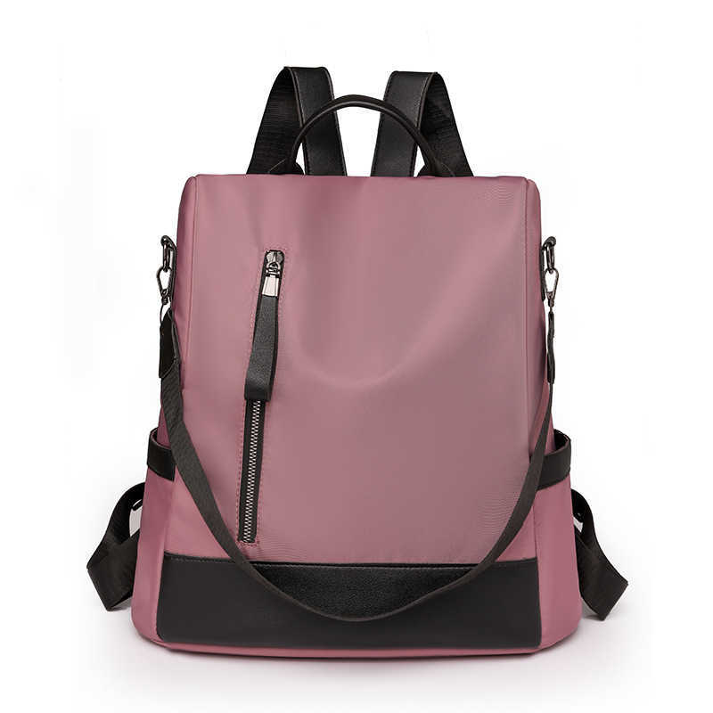 Oxford Cloth Backpack Lightweight Travel Bag New Anti Theft Womens Backpack Leisure Large Capacity Commuting Bag Women
