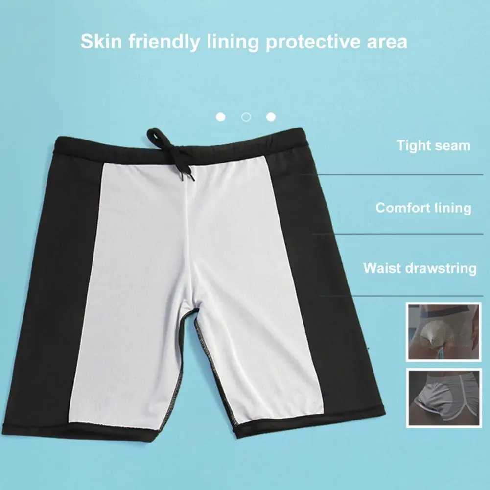 Shorts Breathable Skinny Quick Dry Bathing Plus Size Swimwear Hot Spring Men Swimming Trunks Water Sports Clothes Z260313